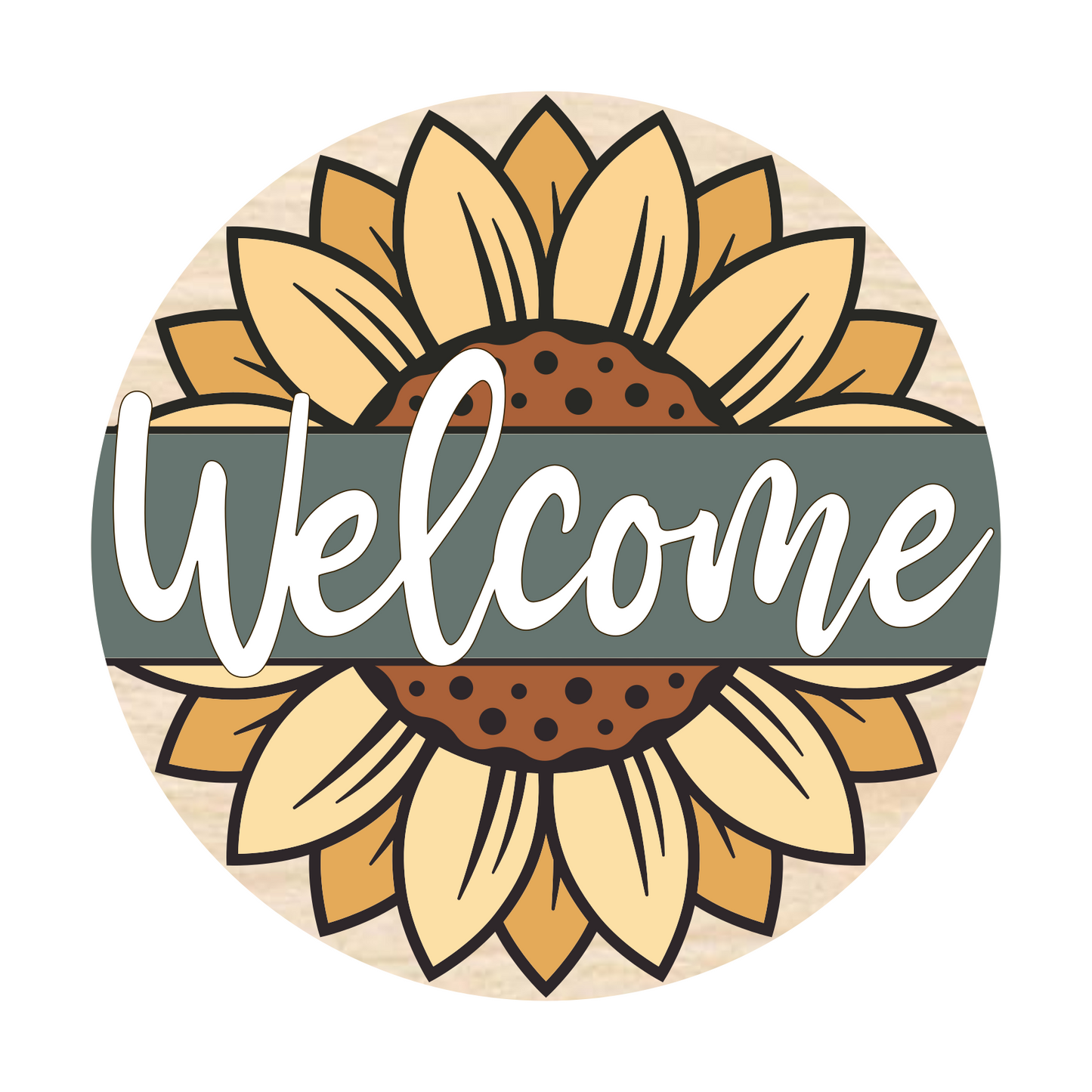 Split Sunflower Welcome DIY Kit