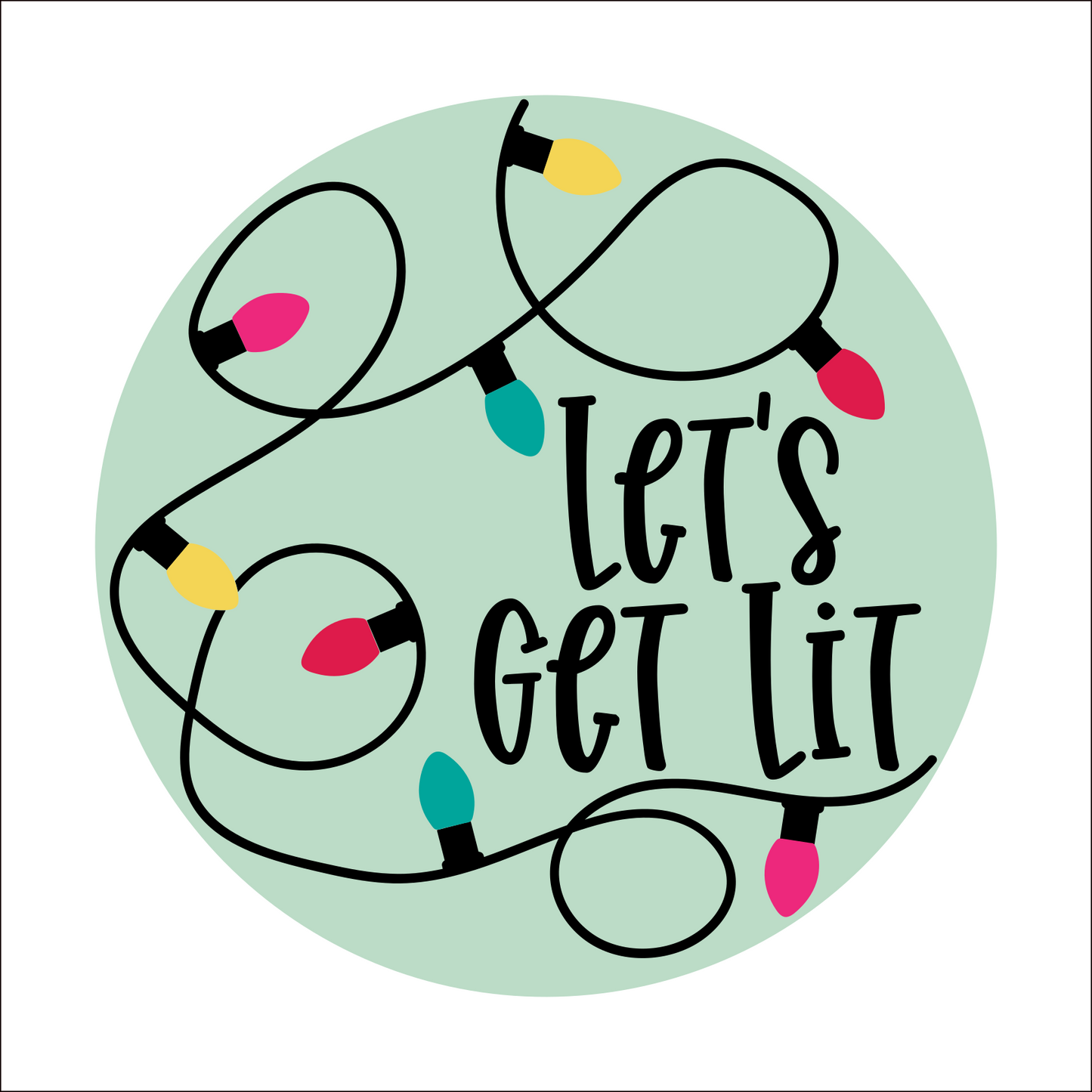 Let's Get Lit Christmas Lights DIY Kit