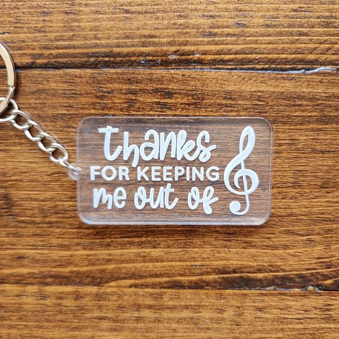 Teacher Keychain