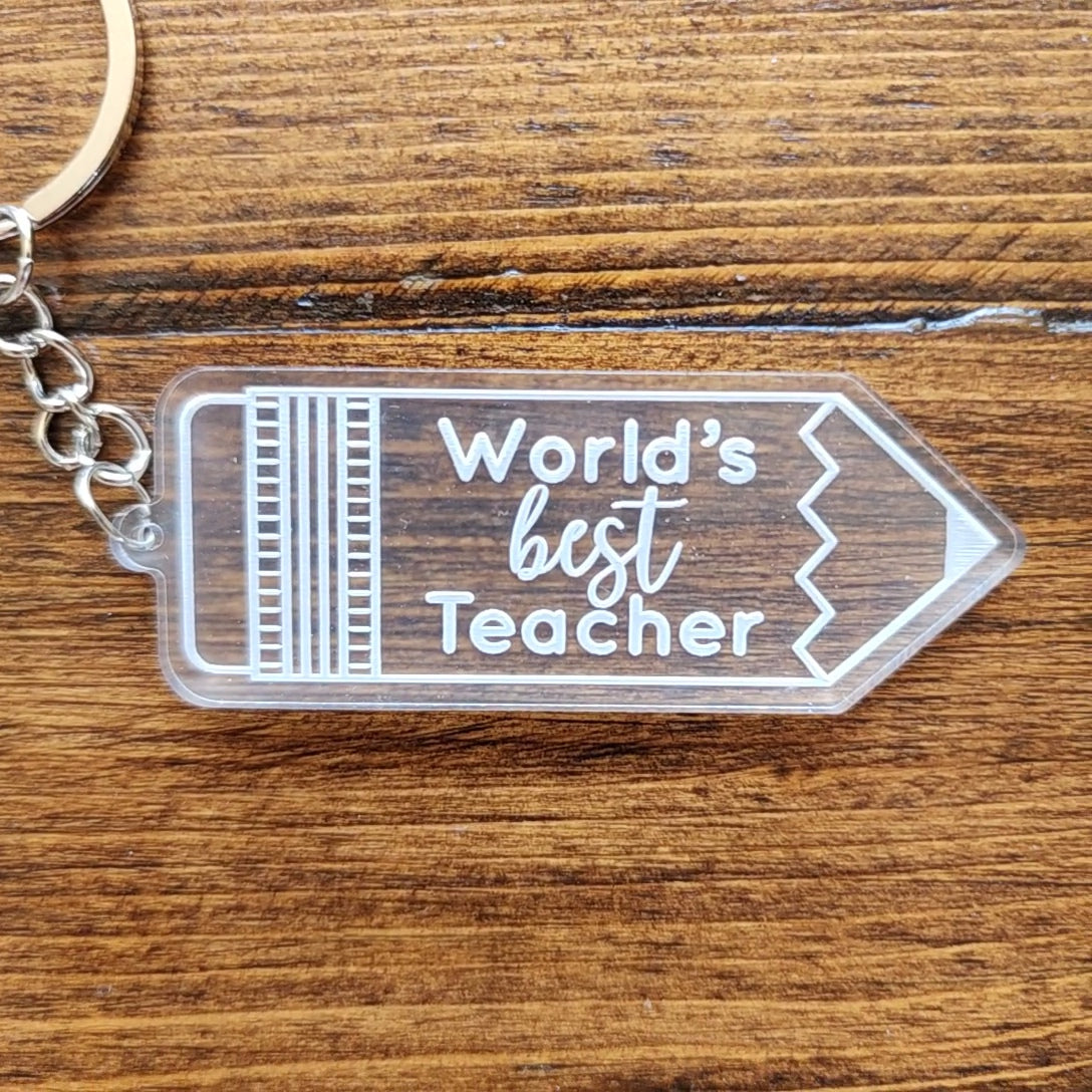 Teacher Keychain