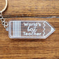 Teacher Keychain