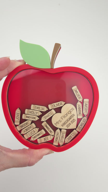 Apple Classroom Shaker Magnet