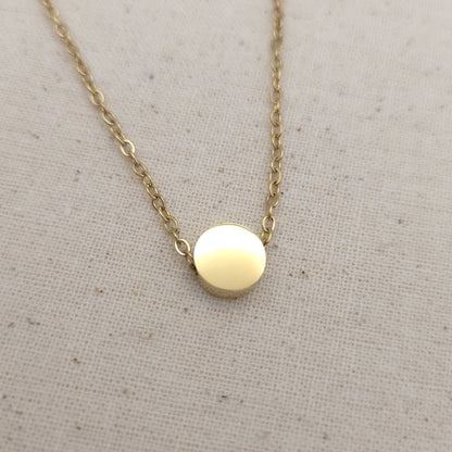 Tiny Round Necklace
