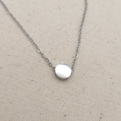 Tiny Round Necklace
