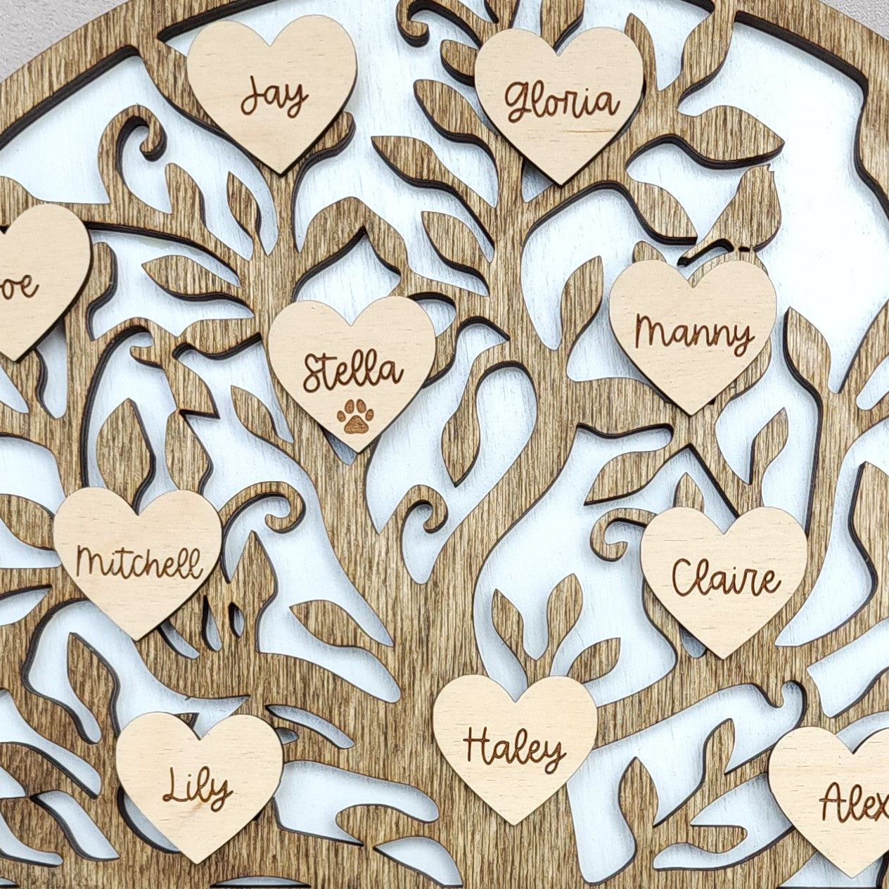 Additional Heart for Family Tree