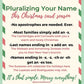 Rules for pluralizing your last name